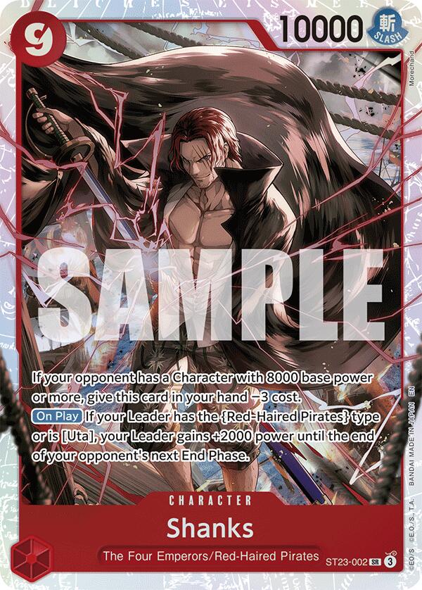 Shanks (002) [Starter Deck: Red Shanks] | Clutch Gaming