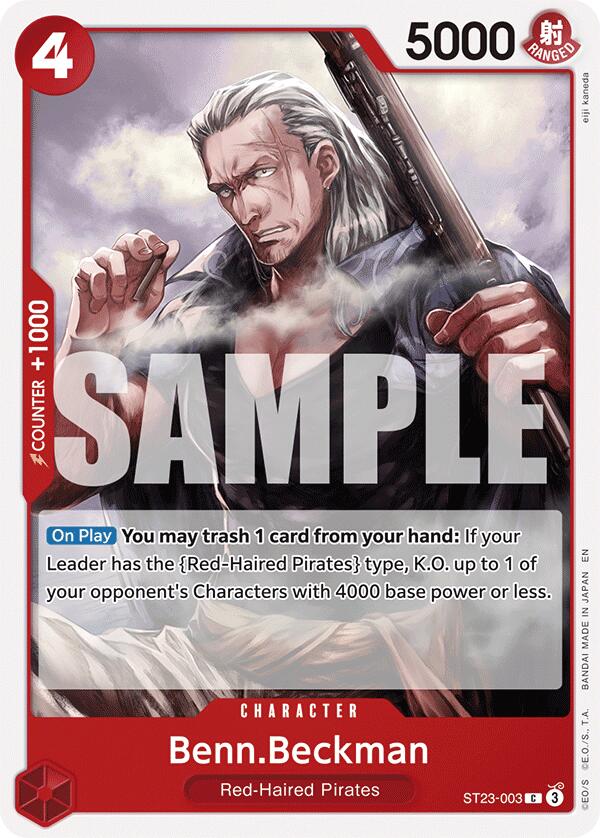 Benn.Beckman [Starter Deck: Red Shanks] | Clutch Gaming