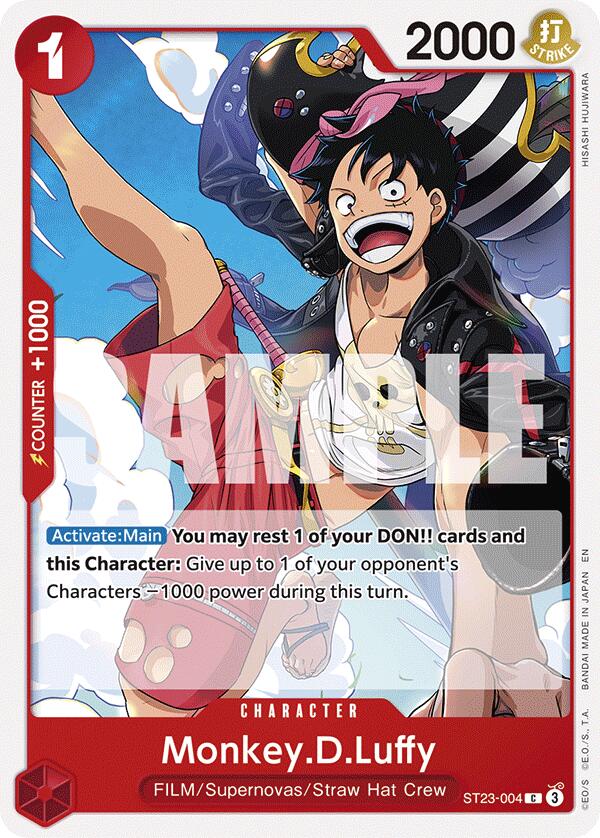 Monkey.D.Luffy [Starter Deck: Red Shanks] | Clutch Gaming