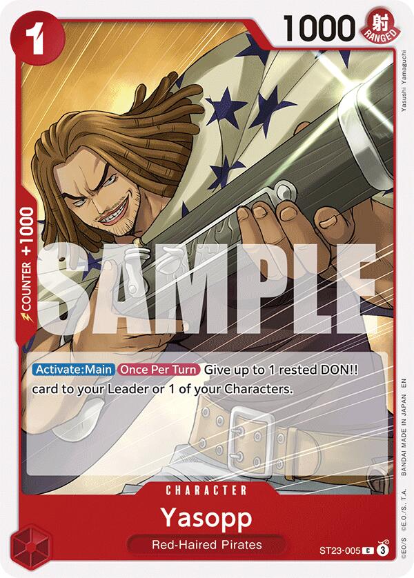 Yasopp [Starter Deck: Red Shanks] | Clutch Gaming