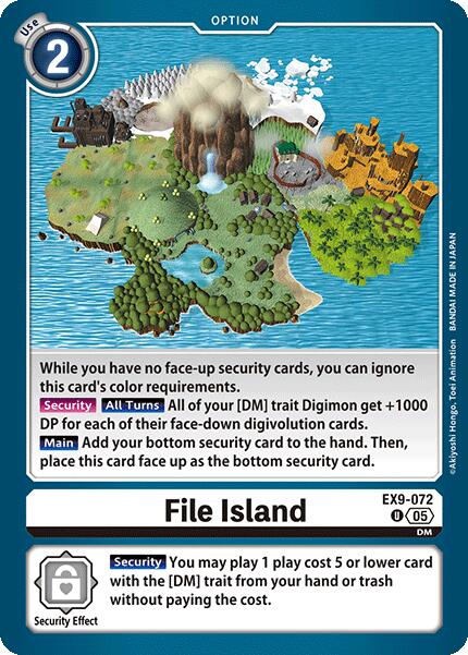 File Island [EX9-072] [Versus Monsters] | Clutch Gaming