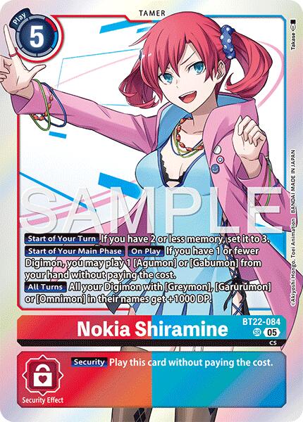 Nokia Shiramine [BT22-084] [Cyber Eden] | Clutch Gaming
