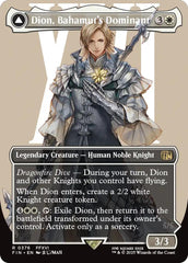 Dion, Bahamut's Dominant // Bahamut, Warden of Light (Borderless) [FINAL FANTASY] | Clutch Gaming