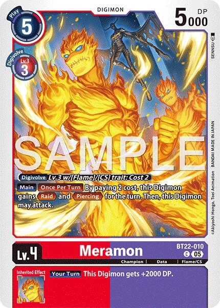 Meramon [BT22-010] [Cyber Eden] | Clutch Gaming