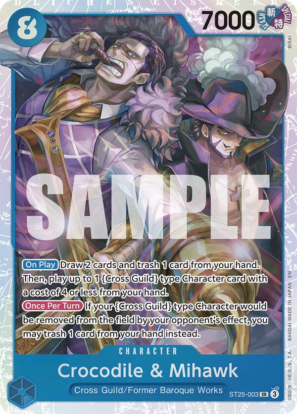 Crocodile & Mihawk [Starter Deck: Blue Buggy] | Clutch Gaming