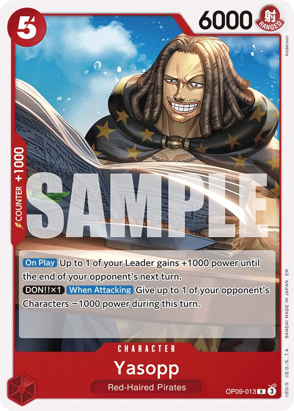 Yasopp (Reprint) [Starter Deck: Red Shanks] | Clutch Gaming