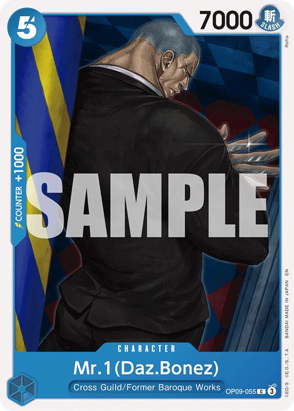 Mr.1(Daz.Bonez) (Reprint) [Starter Deck: Blue Buggy] | Clutch Gaming