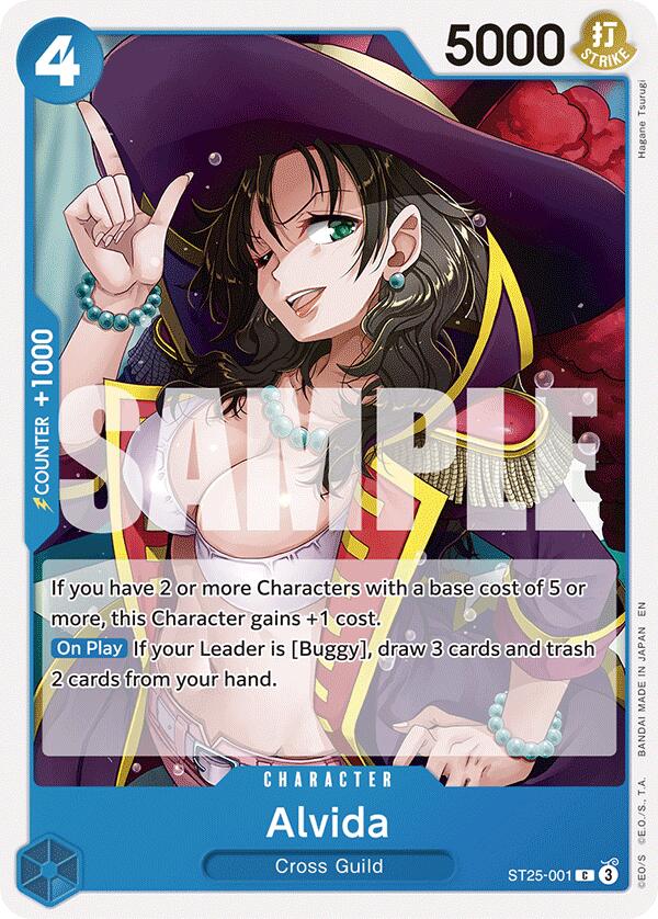 Alvida [Starter Deck: Blue Buggy] | Clutch Gaming