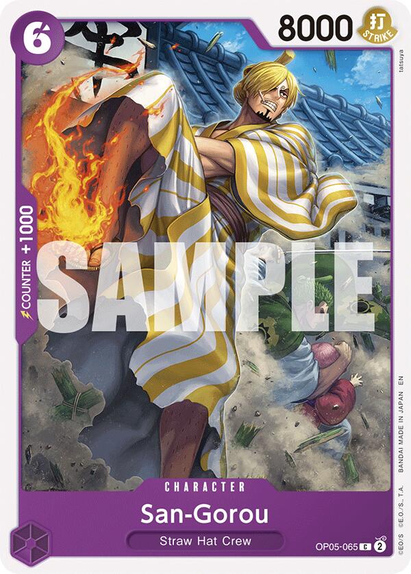 San-Gorou (Reprint) [Starter Deck: Purple/Black Monkey.D.Luffy] | Clutch Gaming