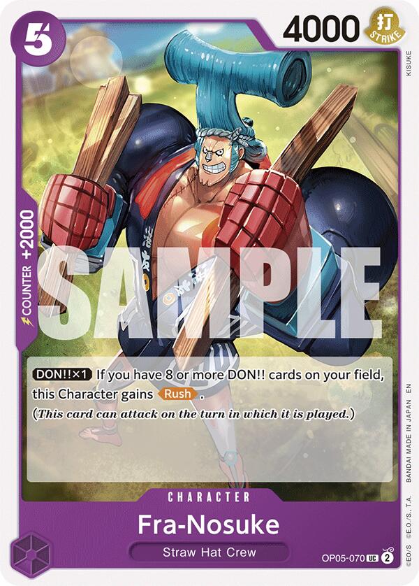 Fra-Nosuke (Reprint) [Starter Deck: Purple/Black Monkey.D.Luffy] | Clutch Gaming