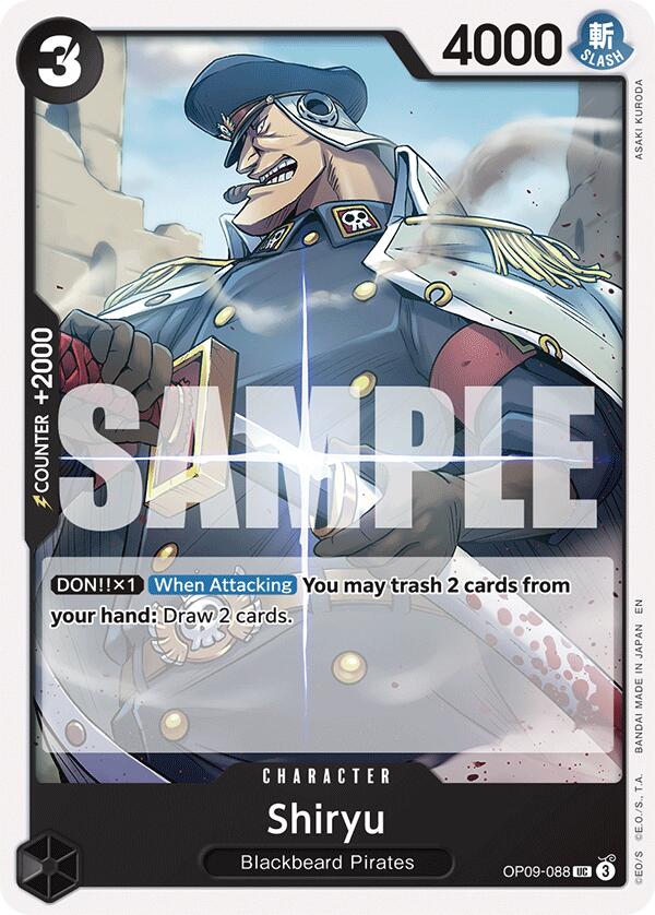 Shiryu (Reprint) [Starter Deck: Black Marshall.D.Teach] | Clutch Gaming