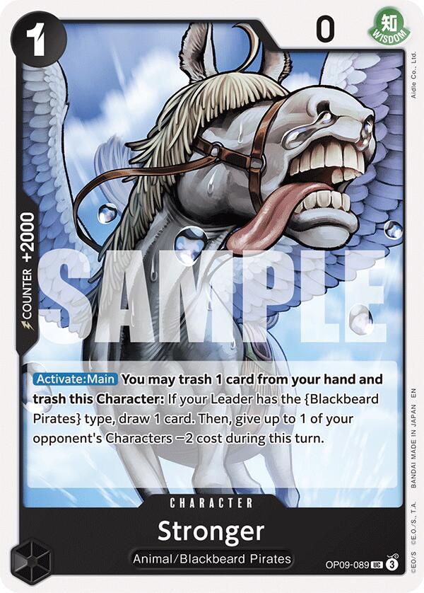 Stronger (Reprint) [Starter Deck: Black Marshall.D.Teach] | Clutch Gaming