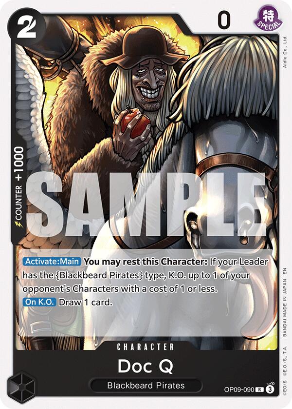 Doc Q (Reprint) [Starter Deck: Black Marshall.D.Teach] | Clutch Gaming