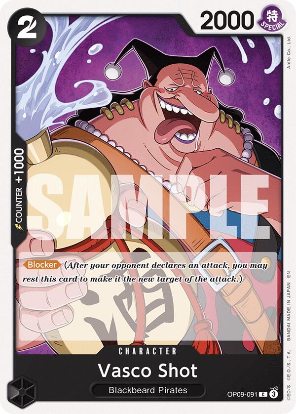 Vasco Shot (Reprint) [Starter Deck: Black Marshall.D.Teach] | Clutch Gaming