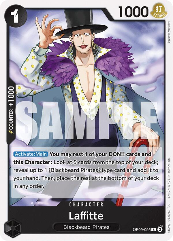 Laffitte (Reprint) [Starter Deck: Black Marshall.D.Teach] | Clutch Gaming