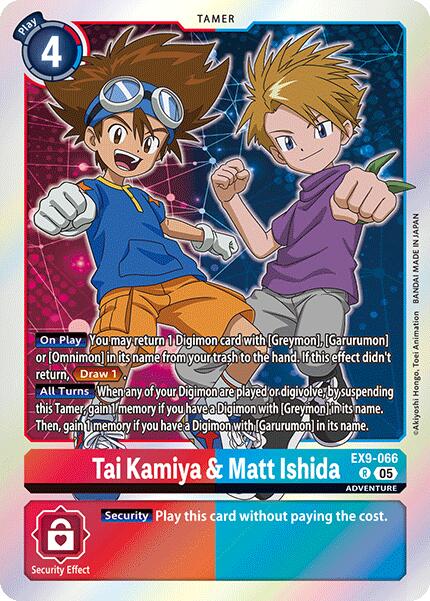 Tai Kamiya & Matt Ishida [EX9-066] [Versus Monsters] | Clutch Gaming