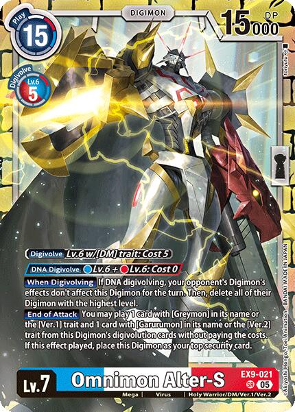 Omnimon Alter-S [EX9-021] [Versus Monsters] | Clutch Gaming