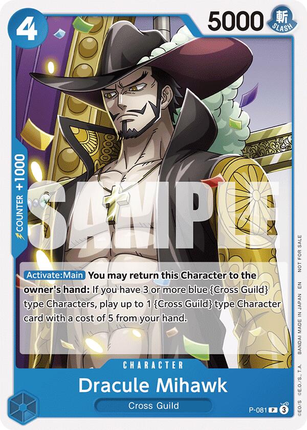 Dracule Mihawk (A Fist of Divine Speed Release Event) [One Piece Promotion Cards] | Clutch Gaming