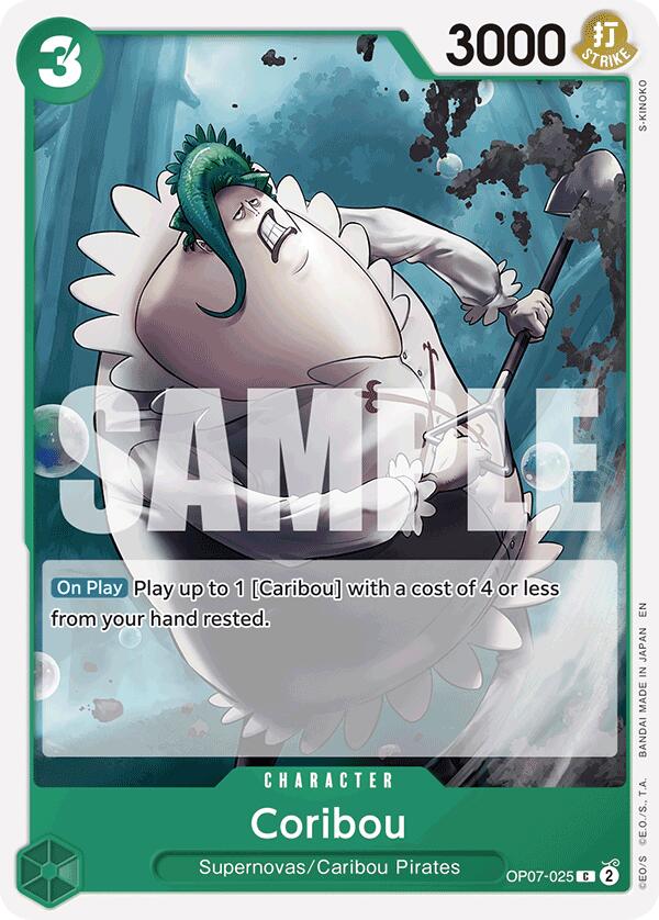 Coribou (Reprint) [Starter Deck: GREEN Jewelry Bonney] | Clutch Gaming