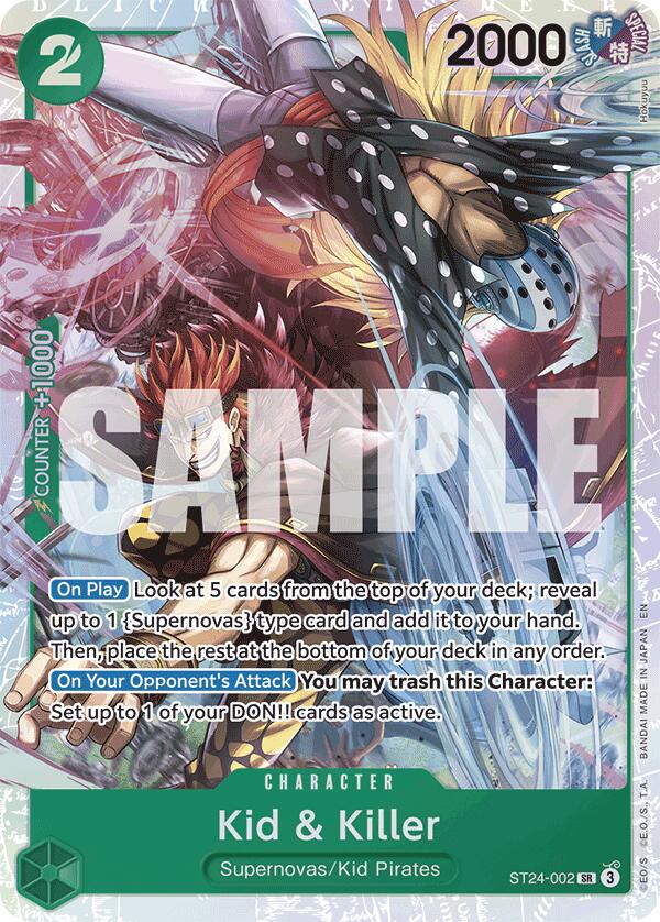 Kid & Killer [Starter Deck: GREEN Jewelry Bonney] | Clutch Gaming