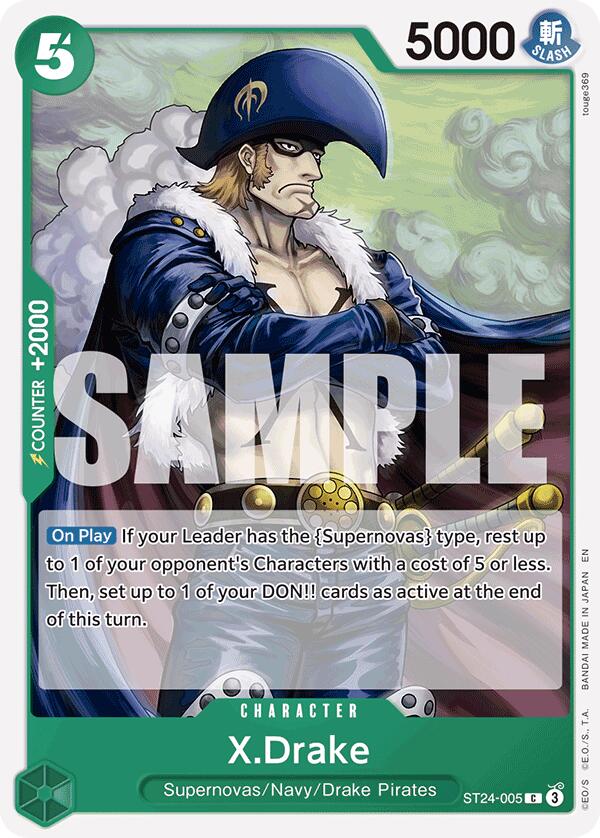 X.Drake [Starter Deck: GREEN Jewelry Bonney] | Clutch Gaming