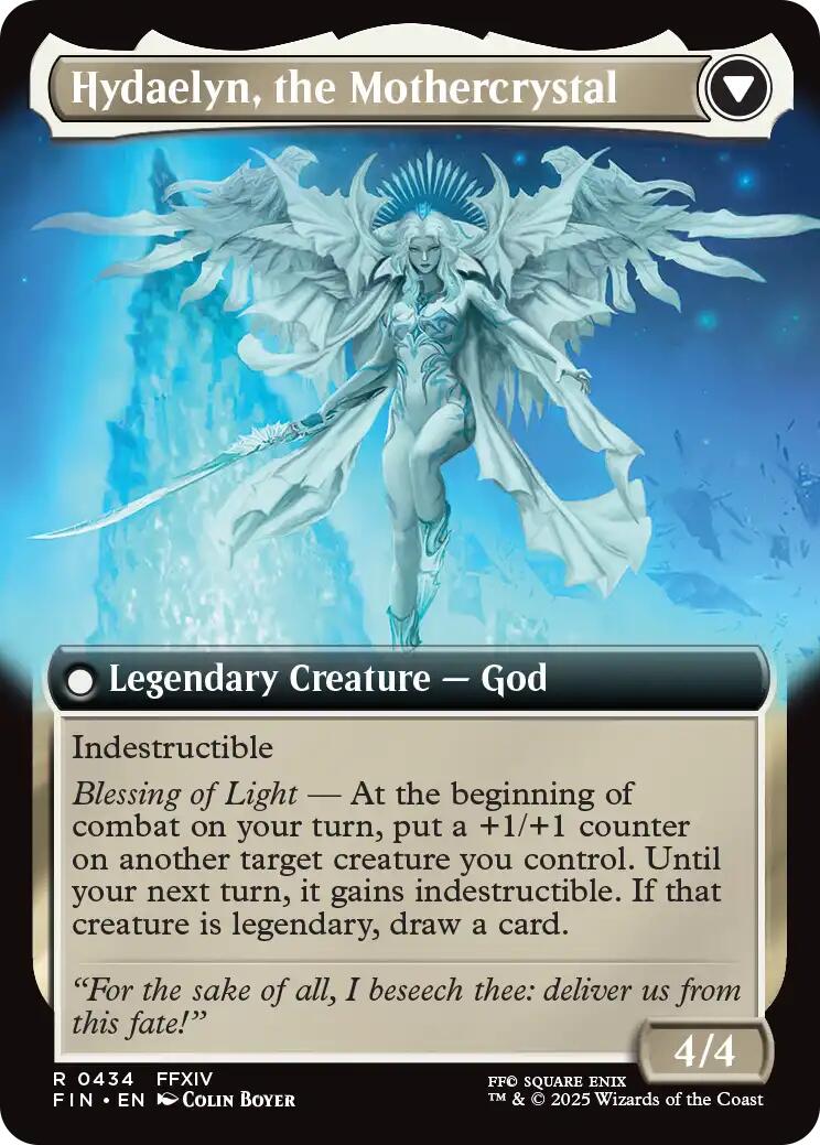 Venat, Heart of Hydaelyn // Hydaelyn, the Mothercrystal (Extended Art) [FINAL FANTASY] | Clutch Gaming
