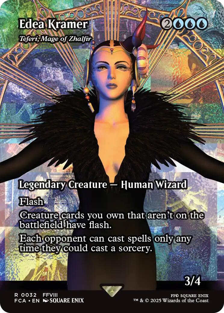 Edea Kramer - Teferi, Mage of Zhalfir (Showcase) [FINAL FANTASY : Through the Ages] | Clutch Gaming