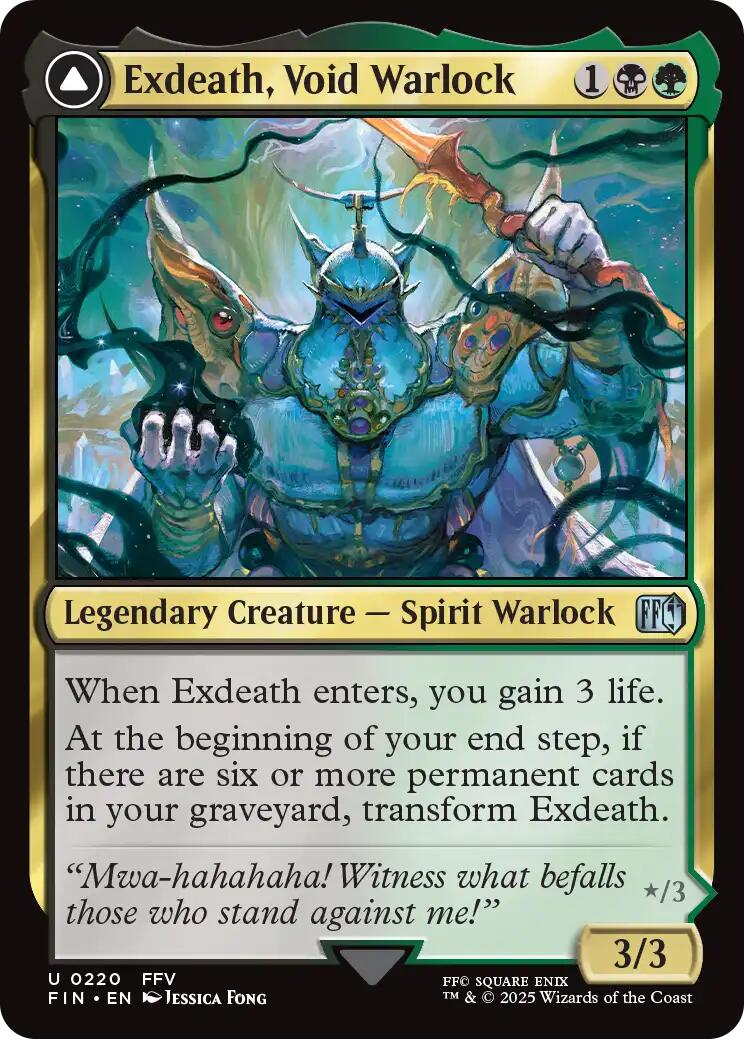 Exdeath, Void Warlock // Neo Exdeath, Dimension's End [FINAL FANTASY] | Clutch Gaming