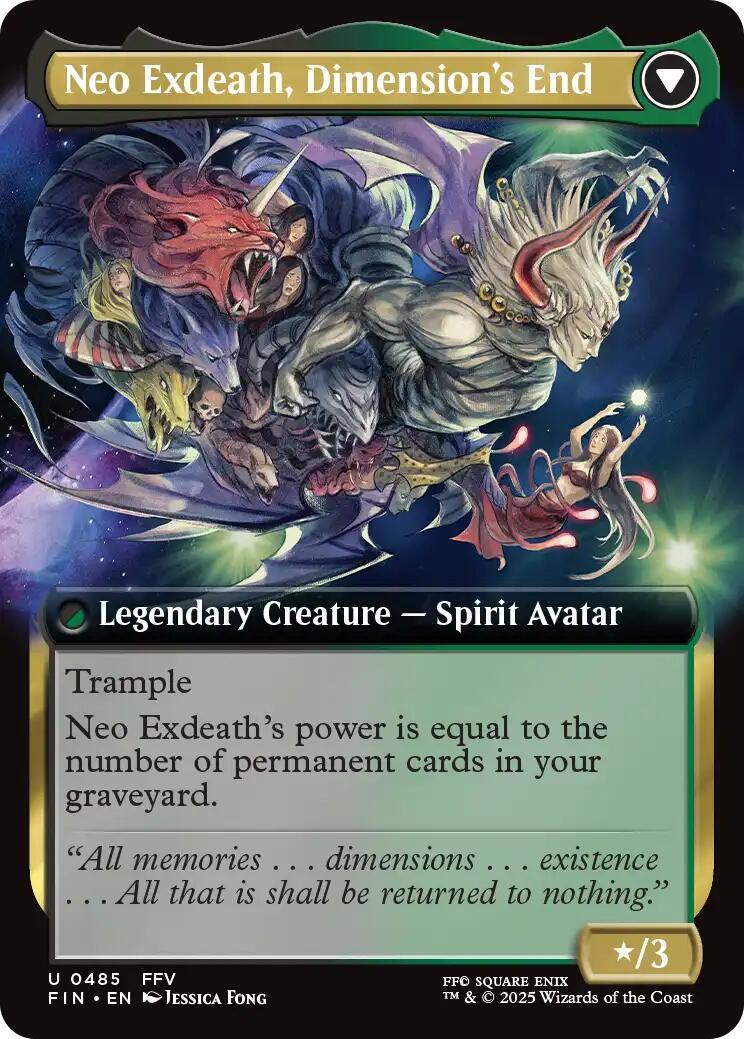 Exdeath, Void Warlock // Neo Exdeath, Dimension's End (Extended Art) [FINAL FANTASY] | Clutch Gaming