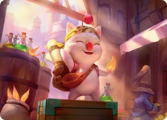 Stiltzkin, Moogle Merchant Art Card [FINAL FANTASY Art Series] | Clutch Gaming