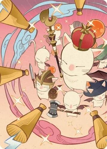 Summon: Good King Mog XII Art Card [FINAL FANTASY Art Series] | Clutch Gaming