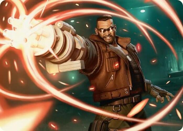 Barret Wallace Art Card [FINAL FANTASY Art Series] | Clutch Gaming