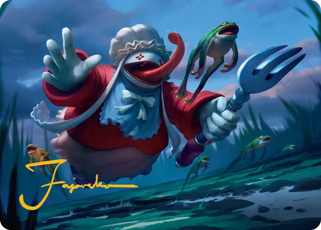 Quina, Qu Gourmet Art Card (Gold-Stamped Signature) [FINAL FANTASY Art Series] | Clutch Gaming