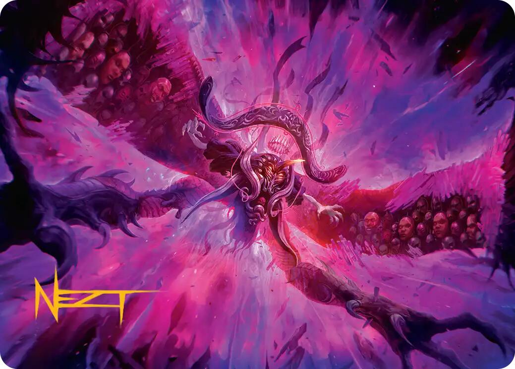 Hades, Sorcerer of Eld Art Card (Gold-Stamped Signature) [FINAL FANTASY Art Series] | Clutch Gaming