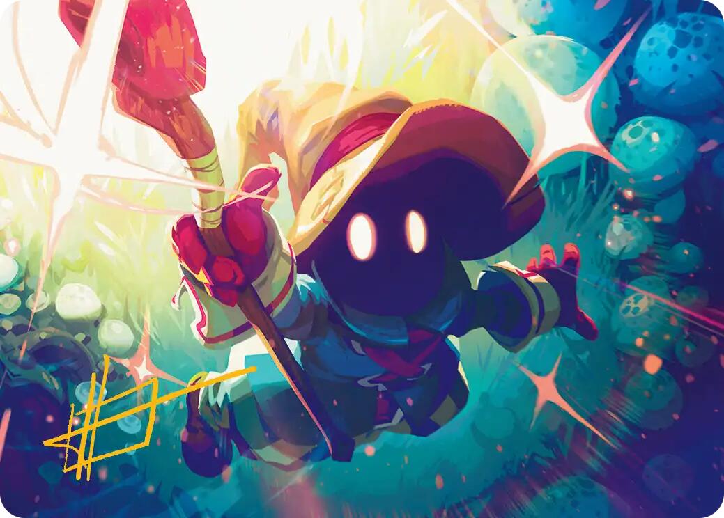 Vivi Ornitier Art Card (Gold-Stamped Signature) [FINAL FANTASY Art Series] | Clutch Gaming