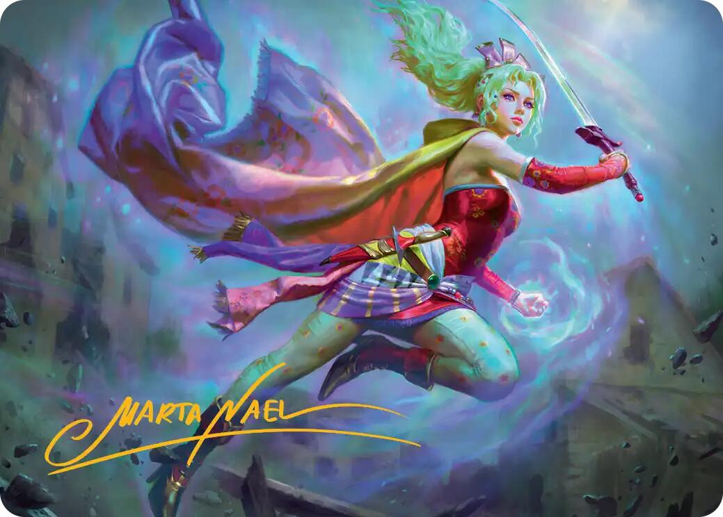 Terra, Herald of Hope Art Card (Gold-Stamped Signature) [FINAL FANTASY Art Series] | Clutch Gaming