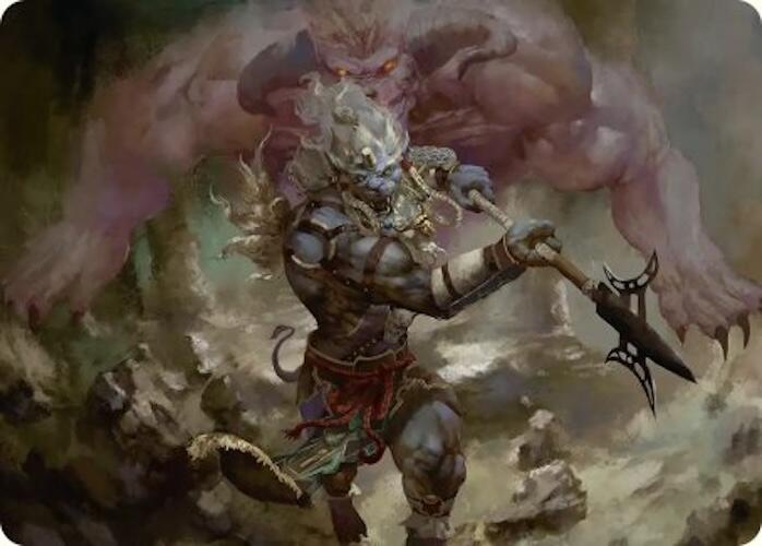 Kimahri, Valiant Guardian Art Card [FINAL FANTASY Art Series] | Clutch Gaming