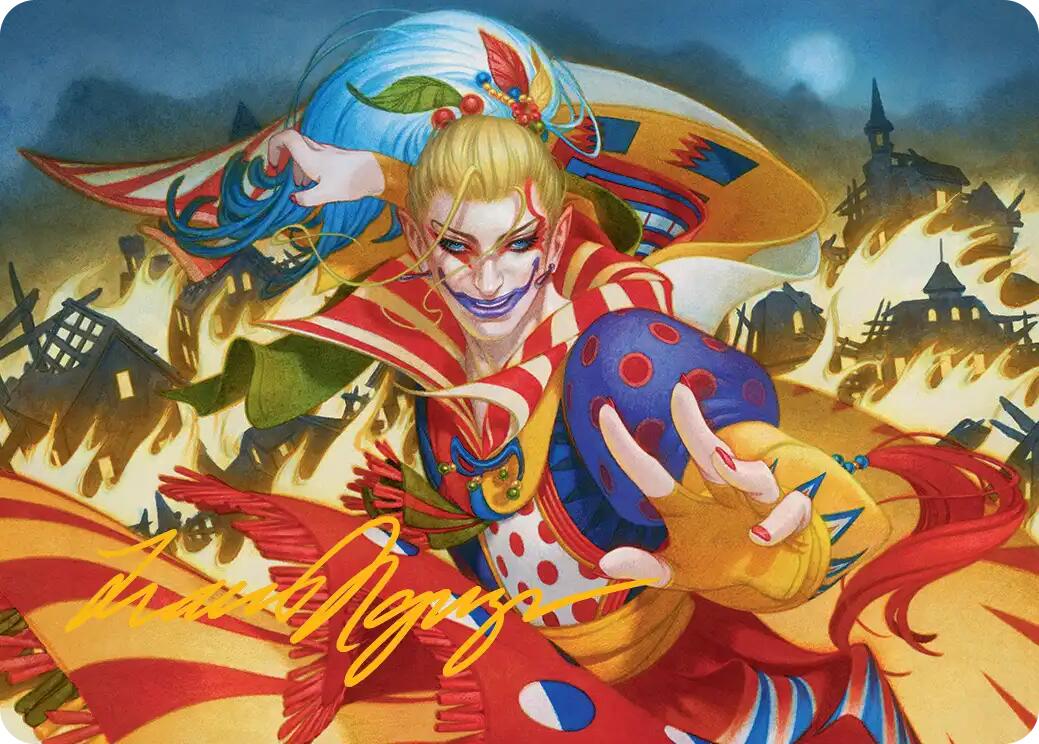Ruinous Ultimatum Art Card (Gold-Stamped Signature) [FINAL FANTASY Art Series] | Clutch Gaming