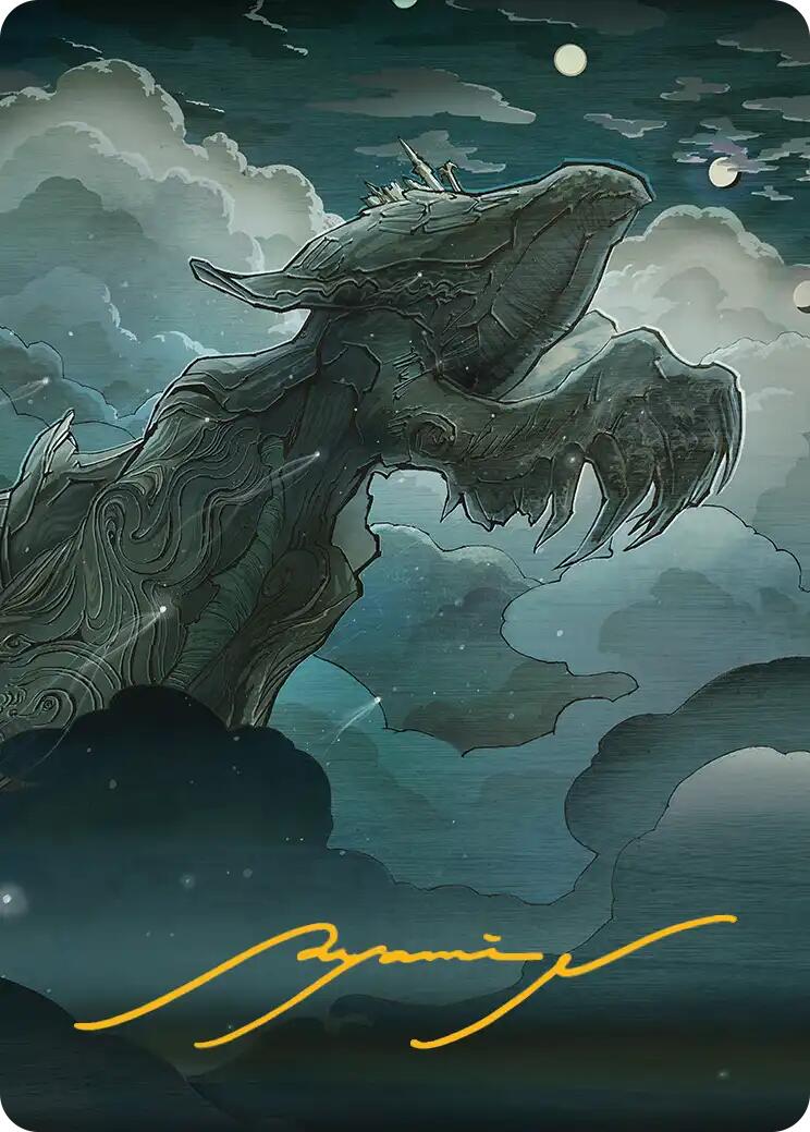 Sin, Spira's Punishment Art Card (Gold-Stamped Signature) [FINAL FANTASY Art Series] | Clutch Gaming