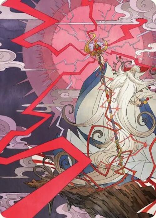 Summon: Esper Ramuh Art Card [FINAL FANTASY Art Series] | Clutch Gaming