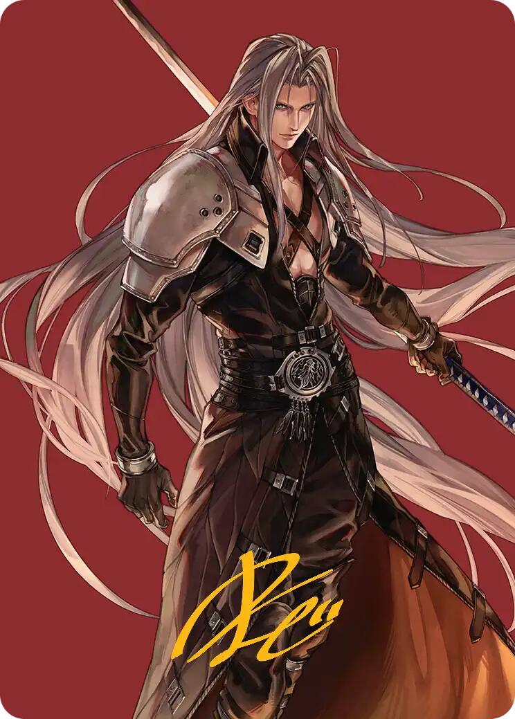 Sephiroth, Fabled SOLDIER Art Card (Gold-Stamped Signature) [FINAL FANTASY Art Series] | Clutch Gaming