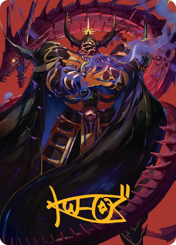 Golbez, Crystal Collector Art Card (Gold-Stamped Signature) [FINAL FANTASY Art Series] | Clutch Gaming
