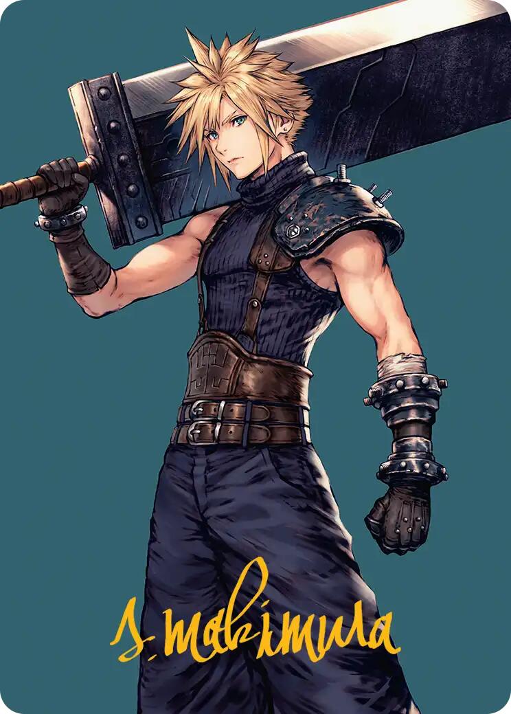 Cloud, Ex-SOLDIER Art Card (Gold-Stamped Signature) [FINAL FANTASY Art Series] | Clutch Gaming