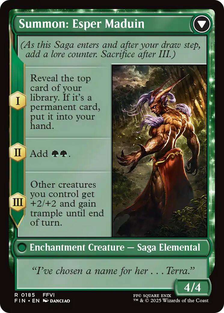 Esper Origins // Summon: Esper Maduin [FINAL FANTASY] | Clutch Gaming