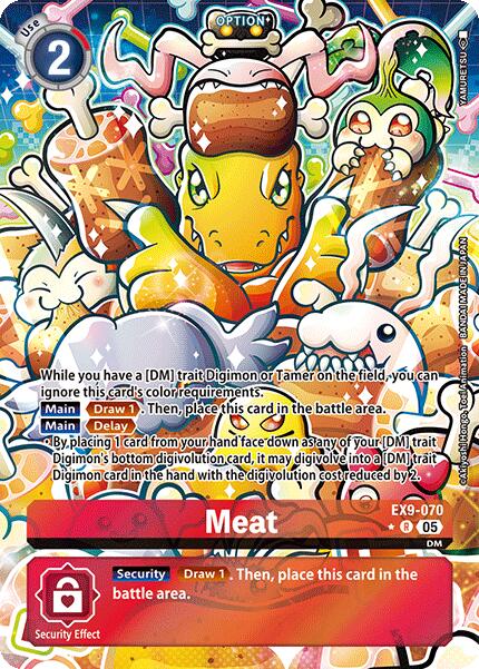 Meat [EX9-070] (Alternate Art) [Versus Monsters] | Clutch Gaming