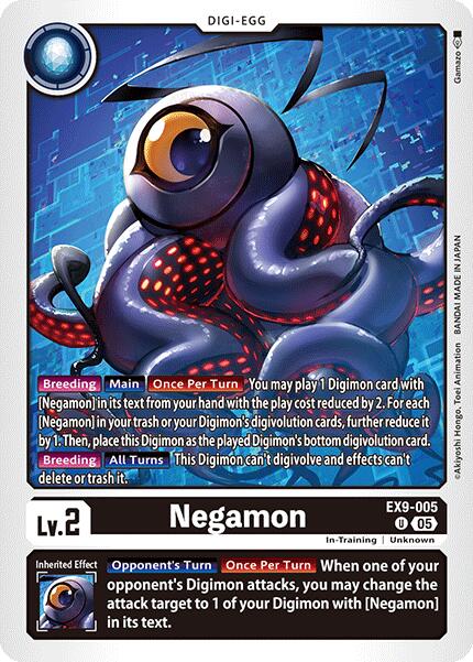 Negamon [EX9-005] [Versus Monsters] | Clutch Gaming