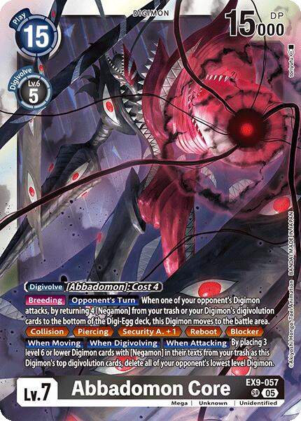Abbadomon Core [EX9-057] [Versus Monsters] | Clutch Gaming
