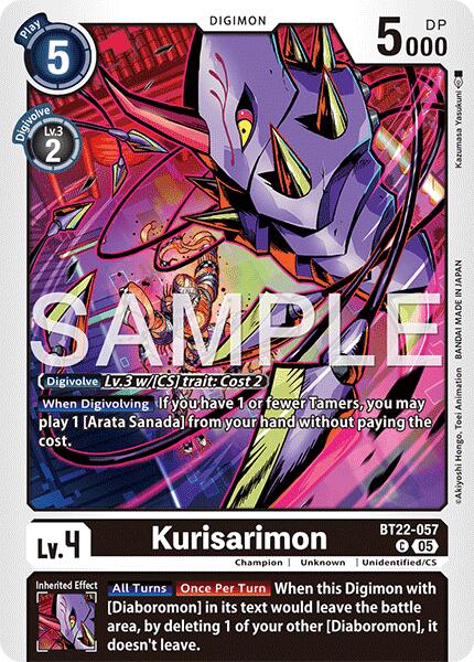 Kurisarimon [BT22-057] [Cyber Eden] | Clutch Gaming