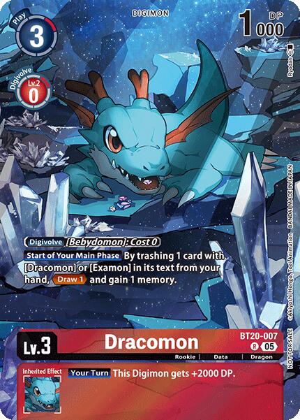 Dracomon [BT20-007] (Box Topper) [Versus Monsters] | Clutch Gaming