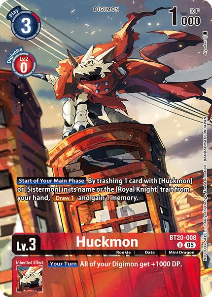 Huckmon [BT20-008] (Box Topper) [Versus Monsters] | Clutch Gaming